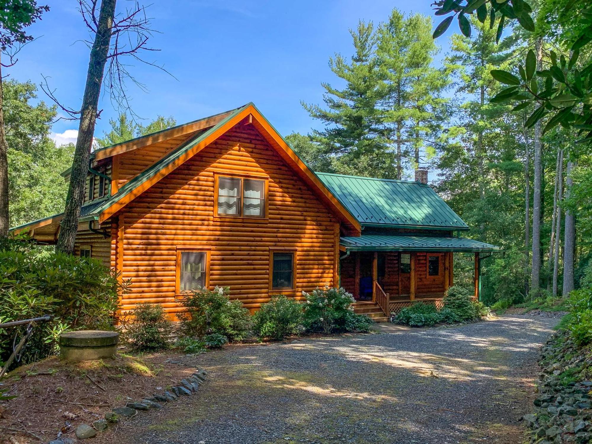 Pine Log Lodge Jefferson Экстерьер фото