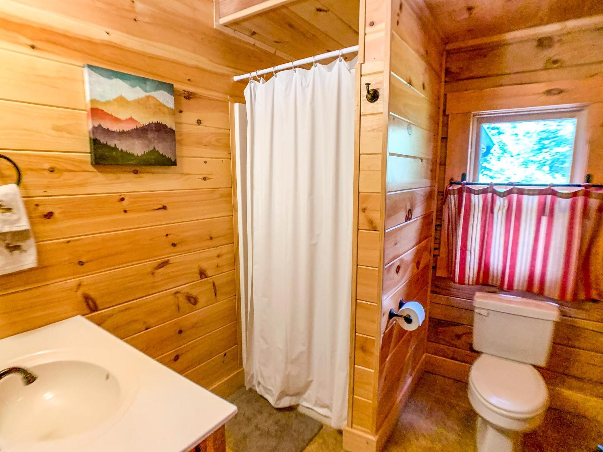 Pine Log Lodge Jefferson Экстерьер фото