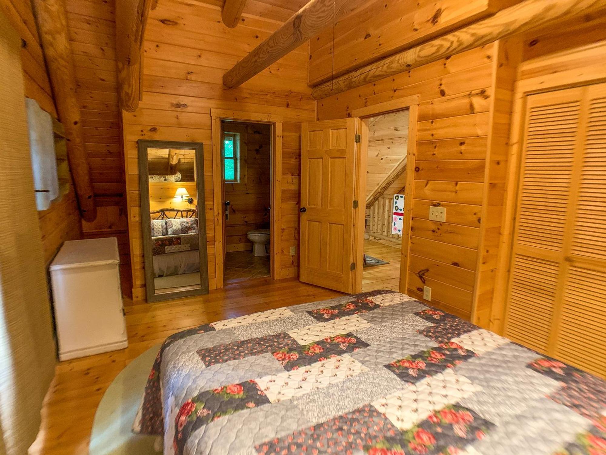 Pine Log Lodge Jefferson Экстерьер фото