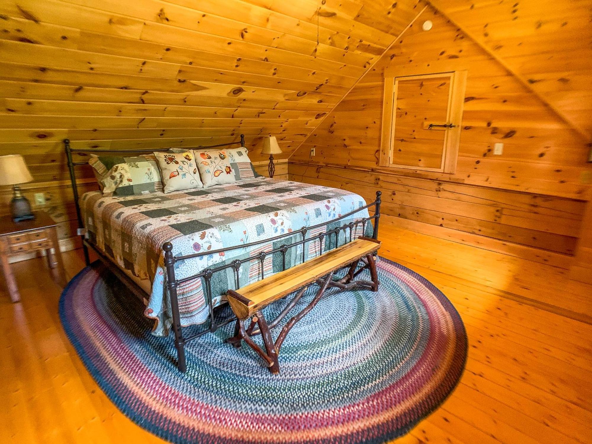 Pine Log Lodge Jefferson Экстерьер фото