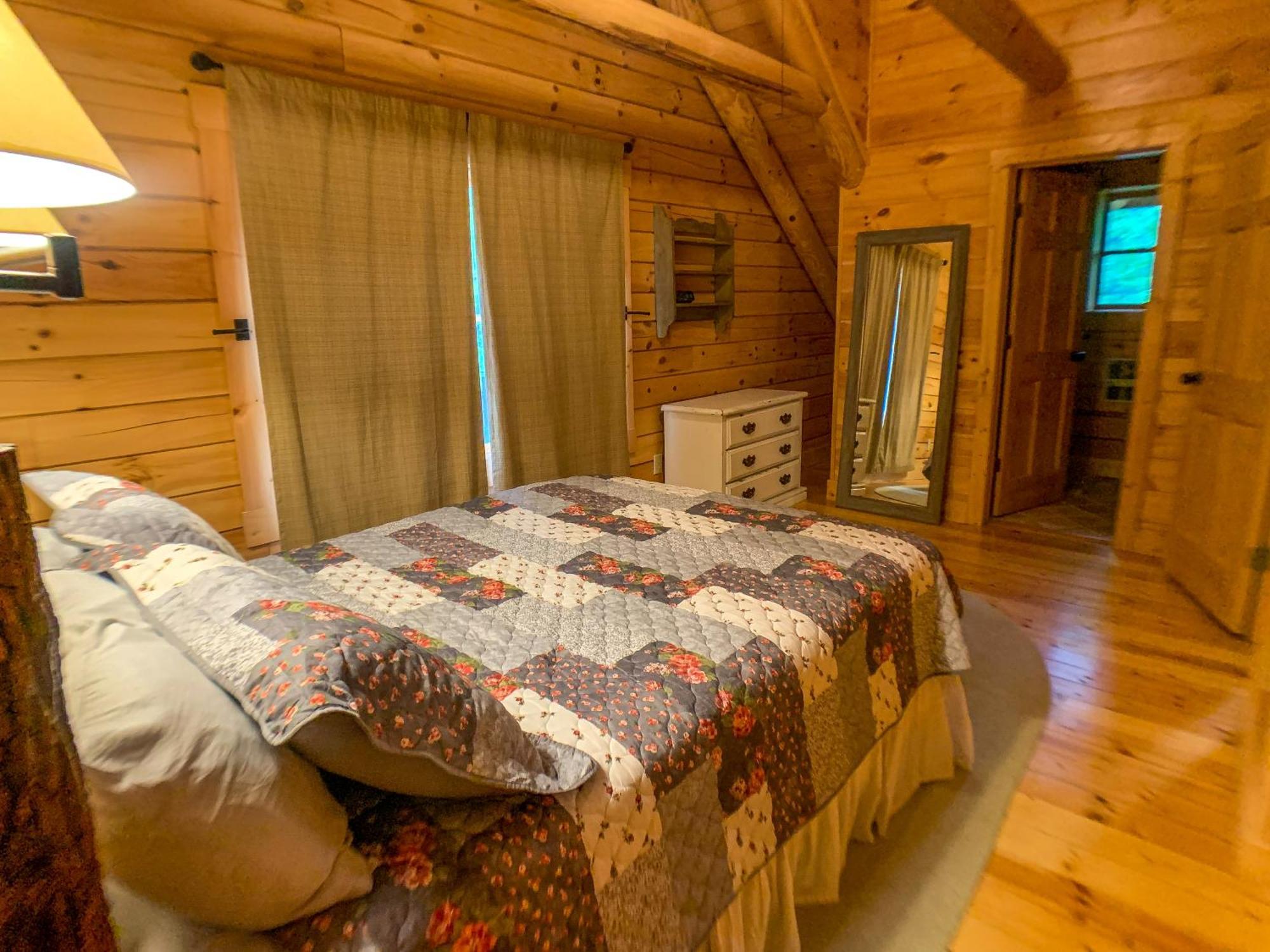 Pine Log Lodge Jefferson Экстерьер фото