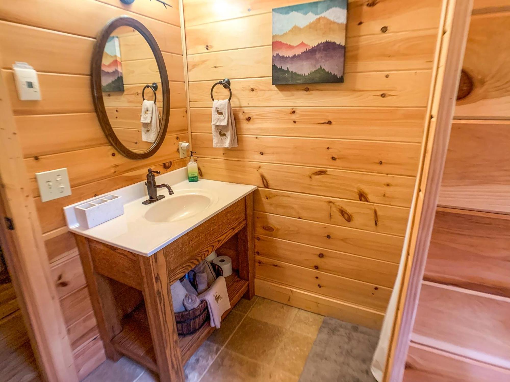 Pine Log Lodge Jefferson Экстерьер фото