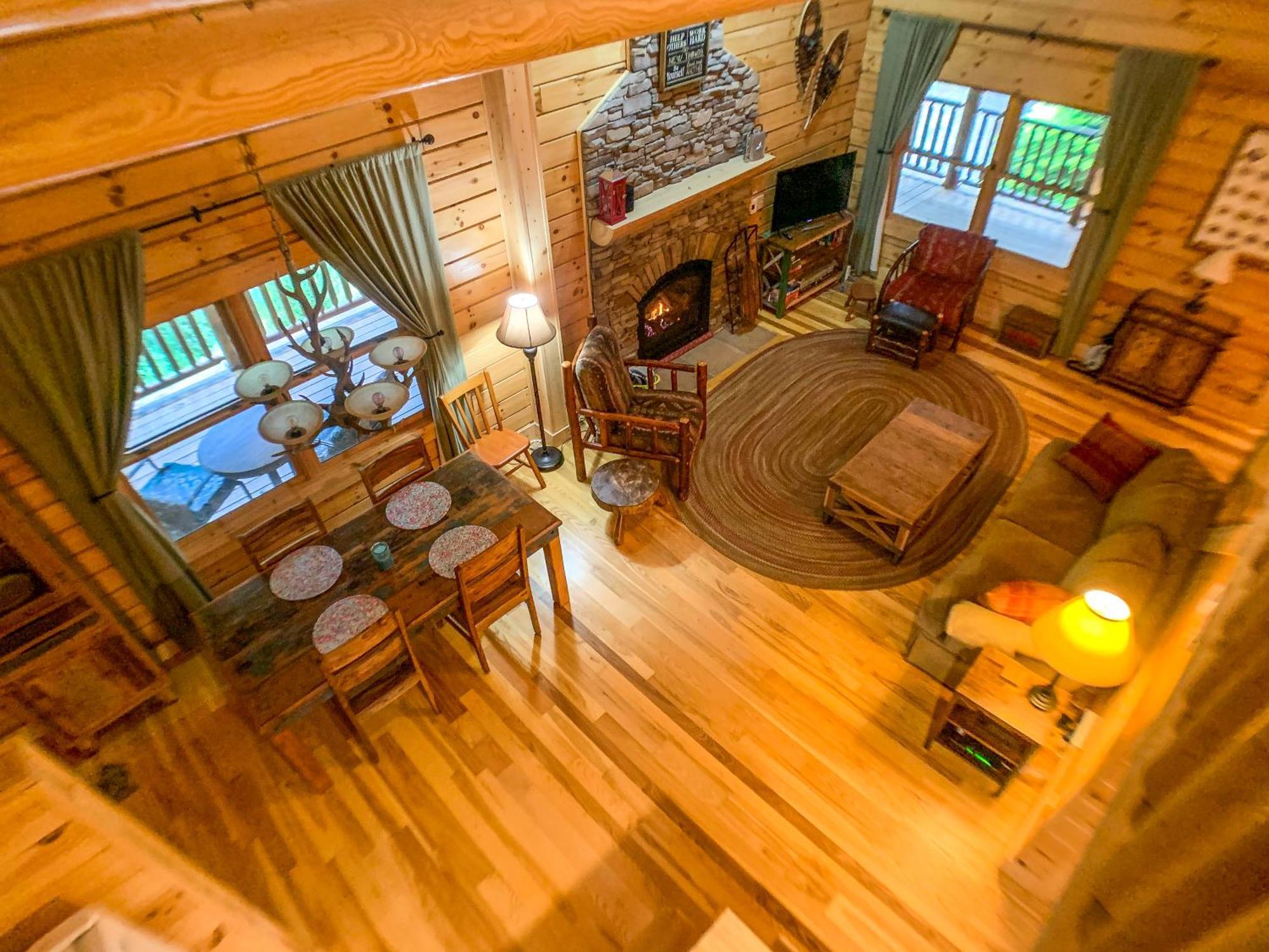 Pine Log Lodge Jefferson Экстерьер фото